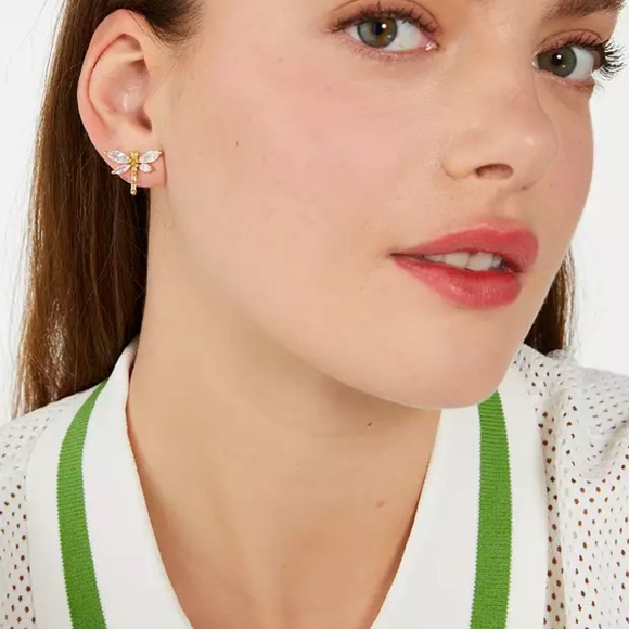 $59 Kate Spade Greenhouse Dragonfly Studs